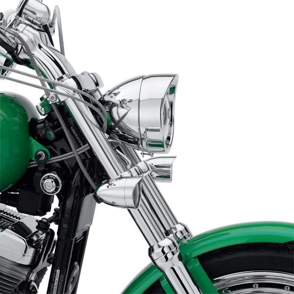 street bob headlight visor