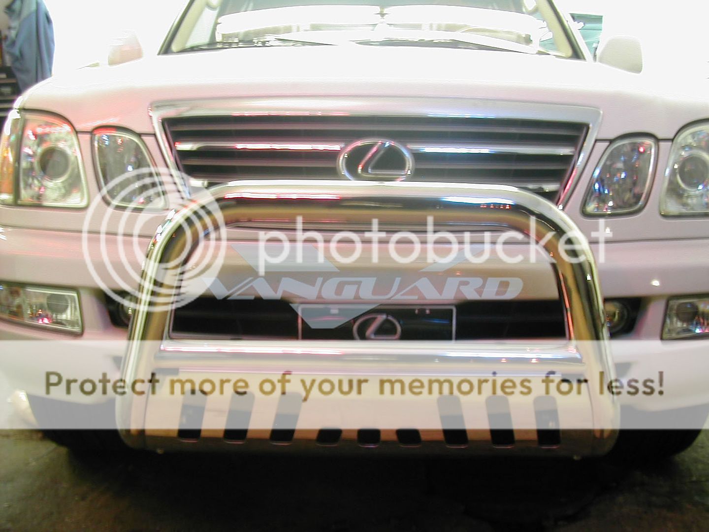 98 07 Lexus LX470 Grill Guard Bumper Bull Bar Protector